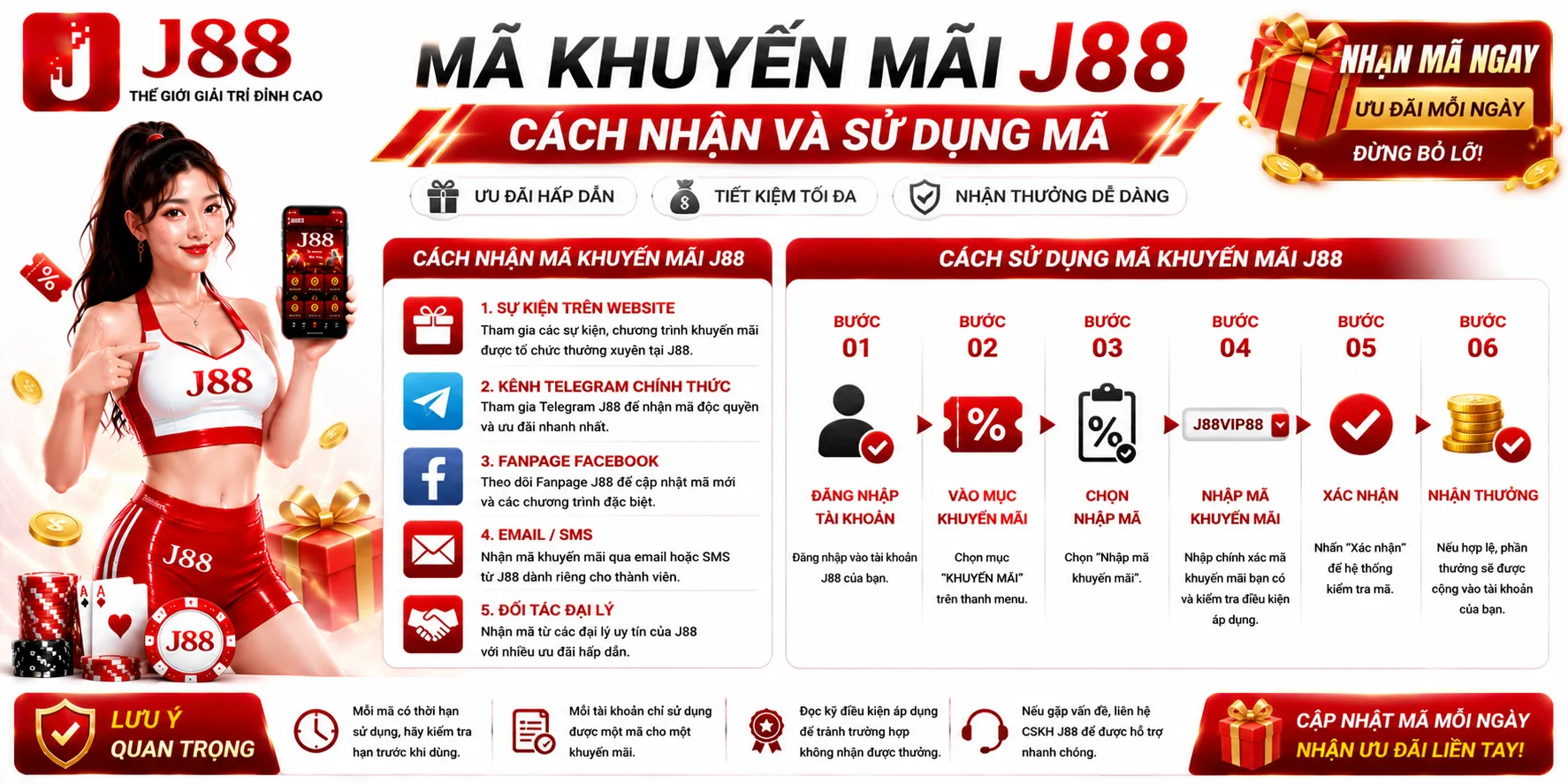 Mã Khuyến Mãi J88