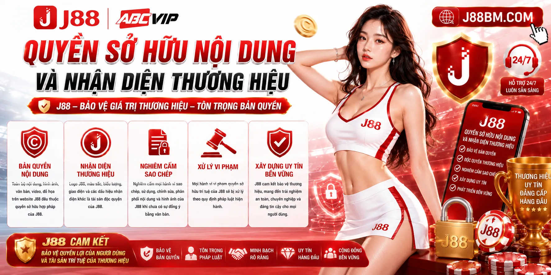 Quyền sở hữu nội dung và nhận diện thương hiệu